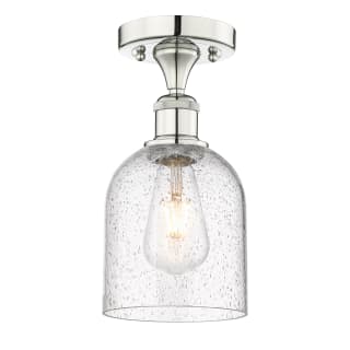 A thumbnail of the Innovations Lighting 616-1F 10 6 Bella Semi-Flush Polished Nickel / Seedy