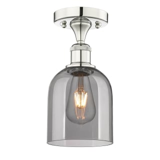 A thumbnail of the Innovations Lighting 616-1F 10 6 Bella Semi-Flush Polished Nickel / Light Smoke