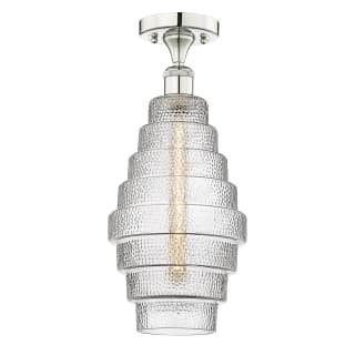 A thumbnail of the Innovations Lighting 616-1F-18-8 Cascade Flush Polished Nickel / Clear