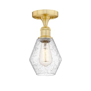 A thumbnail of the Innovations Lighting 616-1F-11-6 Cindyrella Semi-Flush Satin Gold / Seedy