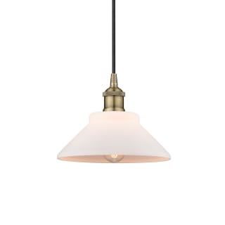 A thumbnail of the Innovations Lighting 616-1P-8-8 Orwell Pendant Antique Brass / Matte White