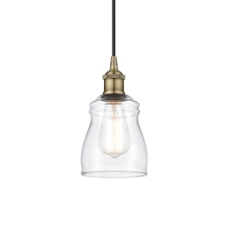 A thumbnail of the Innovations Lighting 616-1P-10-5 Ellery Pendant Antique Brass / Clear