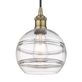A thumbnail of the Innovations Lighting 616-1P 10 8 Rochester Pendant Antique Brass / Clear