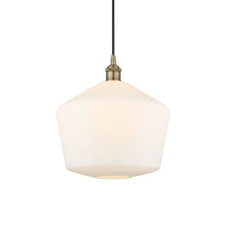 A thumbnail of the Innovations Lighting 616-1P-14-12 Cindyrella Pendant Antique Brass / Cased Matte White