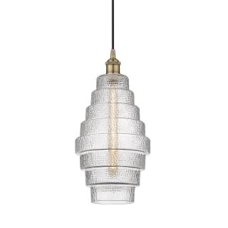 A thumbnail of the Innovations Lighting 616-1P-18-8 Cascade Pendant Antique Brass / Clear