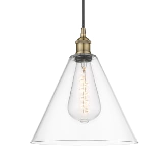 A thumbnail of the Innovations Lighting 616-1P-14-12 Berkshire Pendant Antique Brass / Clear