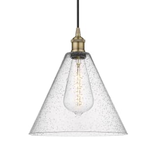 A thumbnail of the Innovations Lighting 616-1P-14-12 Berkshire Pendant Antique Brass / Seedy