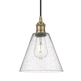 A thumbnail of the Innovations Lighting 616-1P-11-8 Berkshire Pendant Antique Brass / Seedy