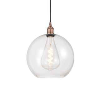 A thumbnail of the Innovations Lighting 616-1P-14-12 Athens Pendant Antique Copper / Clear