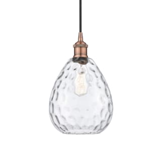 A thumbnail of the Innovations Lighting 616-1P-13-8 Waverly Pendant Antique Copper / Clear