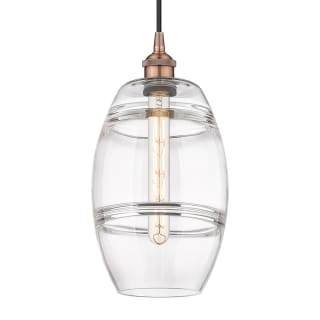 A thumbnail of the Innovations Lighting 616-1P 10 8 Vaz Pendant Antique Copper / Clear