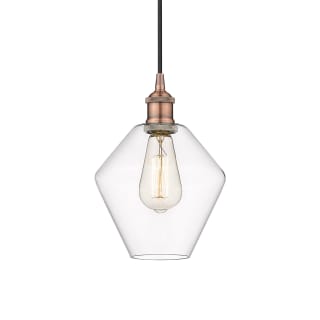 A thumbnail of the Innovations Lighting 616-1P-11-8 Cindyrella Pendant Antique Copper / Clear