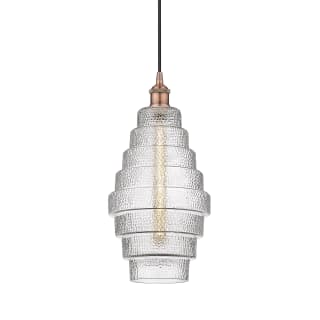 A thumbnail of the Innovations Lighting 616-1P-18-8 Cascade Pendant Antique Copper / Clear