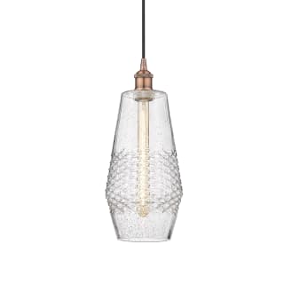 A thumbnail of the Innovations Lighting 616-1P-17-7 Windham Pendant Antique Copper / Seedy