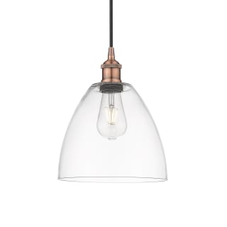 A thumbnail of the Innovations Lighting 616-1P-12-9 Edison Pendant Antique Copper / Clear
