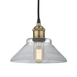 A thumbnail of the Innovations Lighting 616-1P-8-8 Orwell Pendant Black Antique Brass / Clear
