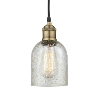A thumbnail of the Innovations Lighting 616-1P-10-5 Caledonia Pendant Black Antique Brass / Mica