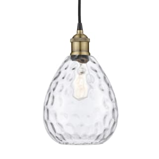 A thumbnail of the Innovations Lighting 616-1P-13-8 Waverly Pendant Black Antique Brass / Clear