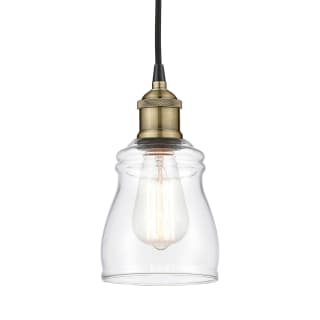 A thumbnail of the Innovations Lighting 616-1P-10-5 Ellery Pendant Black Antique Brass / Clear