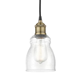 A thumbnail of the Innovations Lighting 616-1P-10-5 Ellery Pendant Black Antique Brass / Seedy