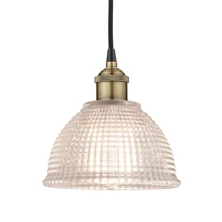 A thumbnail of the Innovations Lighting 616-1P-9-8 Arietta Pendant Black Antique Brass / Clear