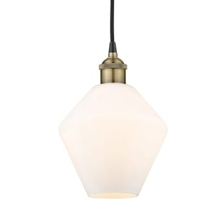 A thumbnail of the Innovations Lighting 616-1P-11-8 Cindyrella Pendant Black Antique Brass / Cased Matte White