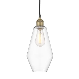 A thumbnail of the Innovations Lighting 616-1P-15-7 Cindyrella Pendant Black Antique Brass / Clear