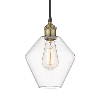 A thumbnail of the Innovations Lighting 616-1P-11-8 Cindyrella Pendant Black Antique Brass / Clear