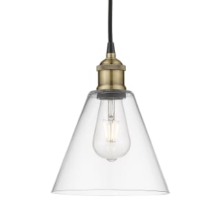 A thumbnail of the Innovations Lighting 616-1P-11-8 Berkshire Pendant Black Antique Brass / Clear