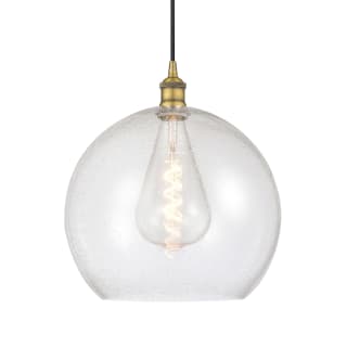 A thumbnail of the Innovations Lighting 616-1P-17-14 Athens Pendant Brushed Brass / Seedy