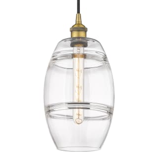 A thumbnail of the Innovations Lighting 616-1P 10 8 Vaz Pendant Brushed Brass / Clear