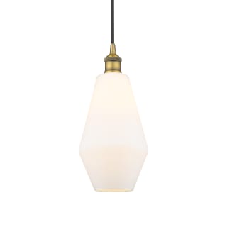 A thumbnail of the Innovations Lighting 616-1P-15-7 Cindyrella Pendant Brushed Brass / Cased Matte White