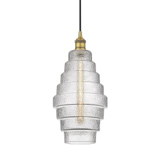 A thumbnail of the Innovations Lighting 616-1P-18-8 Cascade Pendant Brushed Brass / Clear