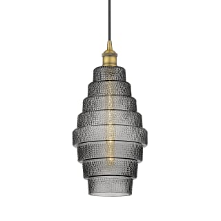 A thumbnail of the Innovations Lighting 616-1P-18-8 Cascade Pendant Brushed Brass / Smoked