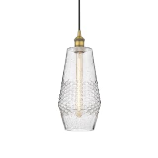 A thumbnail of the Innovations Lighting 616-1P-17-7 Windham Pendant Brushed Brass / Seedy