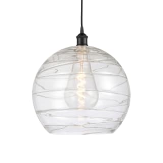 A thumbnail of the Innovations Lighting 616-1P-16-13 Athens Pendant Matte Black / Clear Deco Swirl