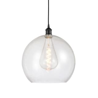 A thumbnail of the Innovations Lighting 616-1P-17-14 Athens Pendant Matte Black / Seedy