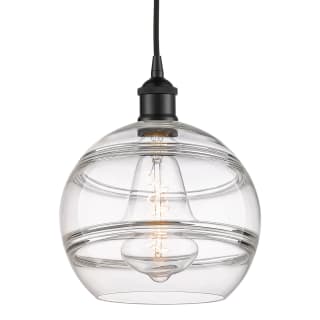 A thumbnail of the Innovations Lighting 616-1P 12 10 Rochester Pendant Matte Black / Clear