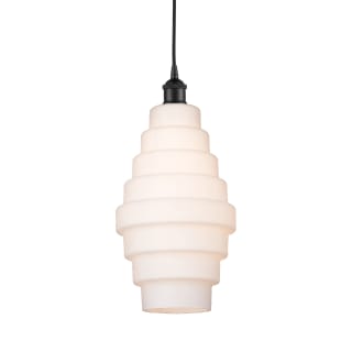 A thumbnail of the Innovations Lighting 616-1P-18-8 Cascade Pendant Matte Black / White