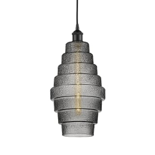 A thumbnail of the Innovations Lighting 616-1P-18-8 Cascade Pendant Matte Black / Smoked