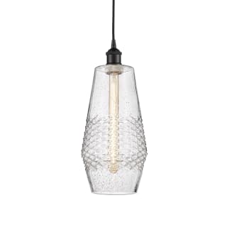 A thumbnail of the Innovations Lighting 616-1P-17-7 Windham Pendant Matte Black / Seedy