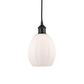 A thumbnail of the Innovations Lighting 616-1P-11-6 Eaton Pendant Matte Black / Matte White