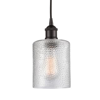 A thumbnail of the Innovations Lighting 616-1P-10-5 Cobbleskill Pendant Oil Rubbed Bronze / Clear
