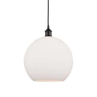 A thumbnail of the Innovations Lighting 616-1P-14-12 Athens Pendant Oil Rubbed Bronze / Matte White