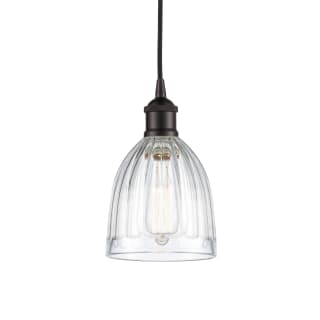 A thumbnail of the Innovations Lighting 616-1P-10-6 Brookfield Pendant Oil Rubbed Bronze / Clear