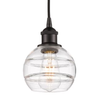 A thumbnail of the Innovations Lighting 616-1P 8 6 Rochester Pendant Oil Rubbed Bronze / Clear