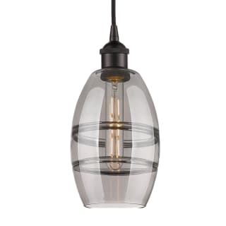 A thumbnail of the Innovations Lighting 616-1P 8 6 Vaz Pendant Oil Rubbed Bronze / Light Smoke