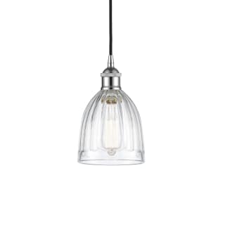 A thumbnail of the Innovations Lighting 616-1P-10-6 Brookfield Pendant Polished Chrome / Clear