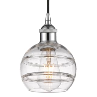 A thumbnail of the Innovations Lighting 616-1P 8 6 Rochester Pendant Polished Chrome / Clear