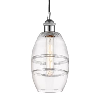 A thumbnail of the Innovations Lighting 616-1P 8 6 Vaz Pendant Polished Chrome / Clear